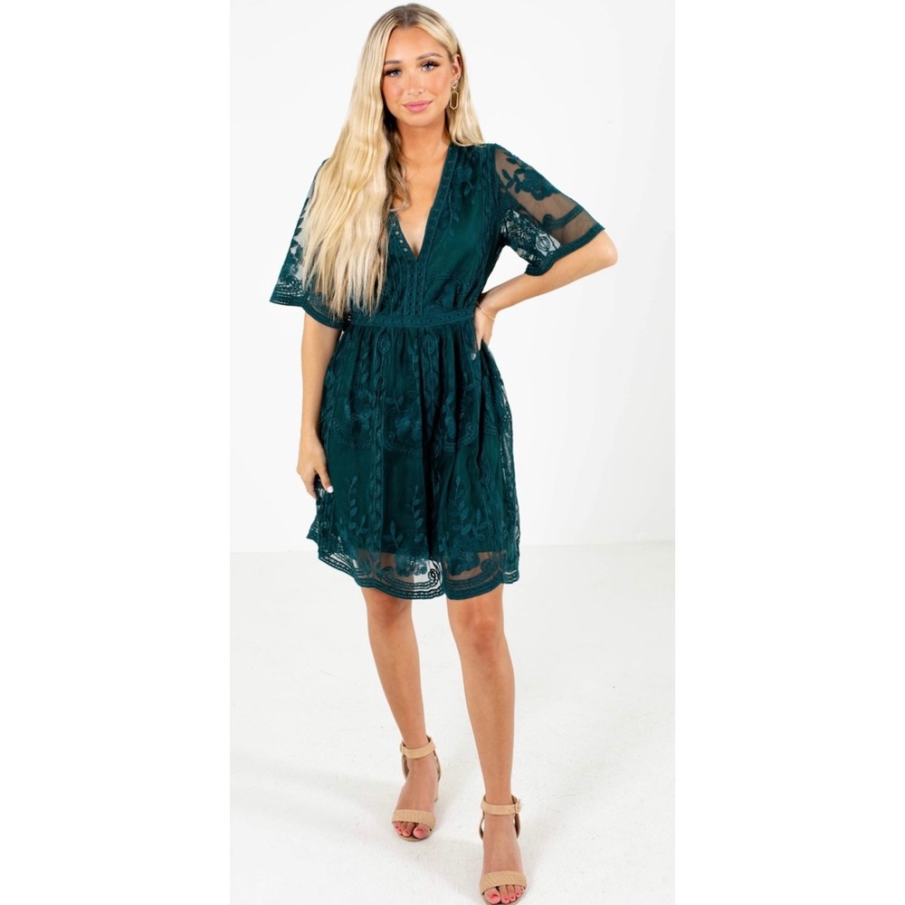 Light My Fire Lace Dress